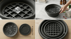Collapsible Silicone Ice Bowl | Foldable Face Wash Basin with Built-in Ice Tray